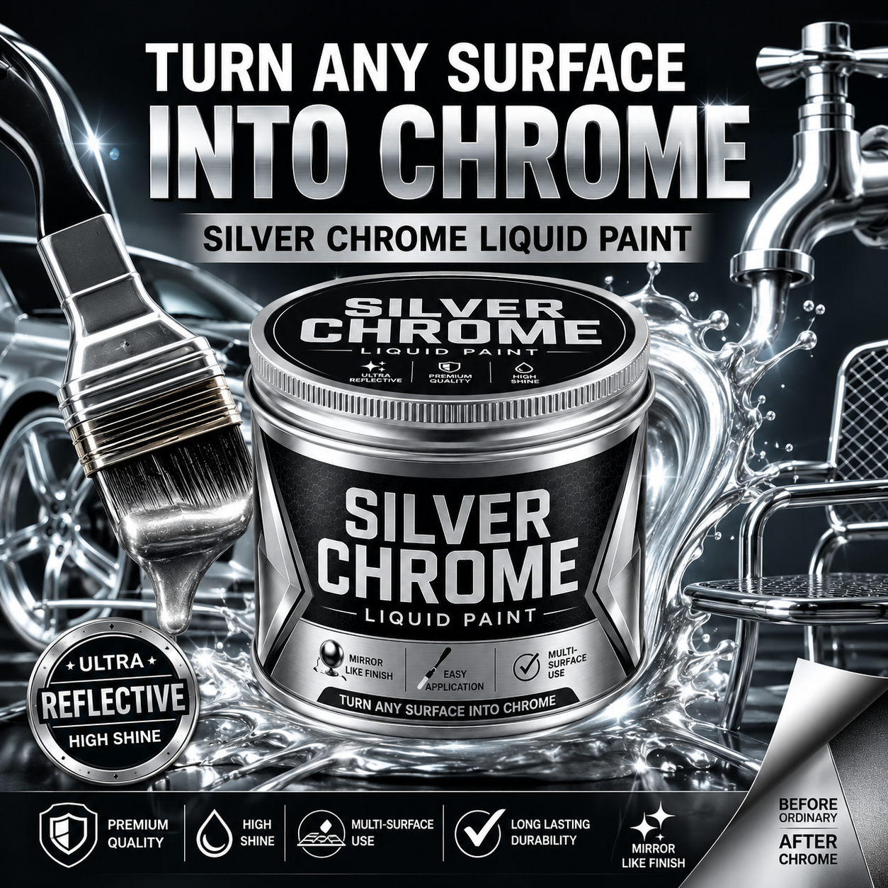 Silver Reflect Paint ✨50% OFF SALE🔥
