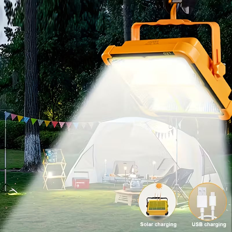 100 LED Solar Light