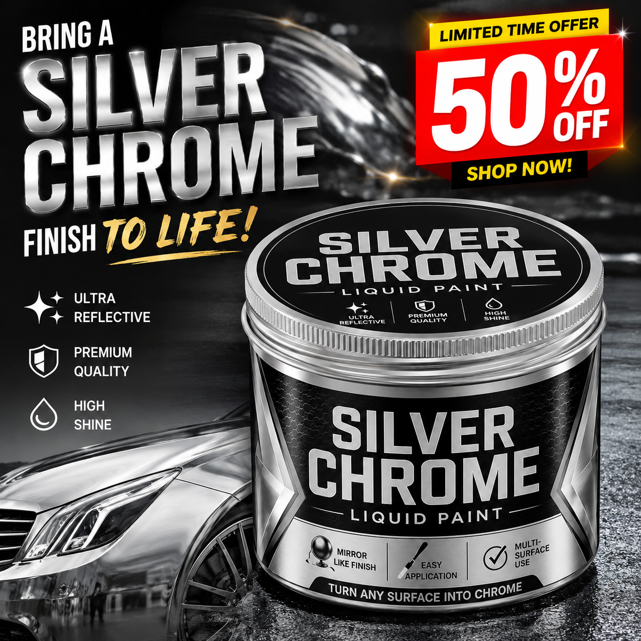 Silver Reflect Paint ✨50% OFF SALE🔥
