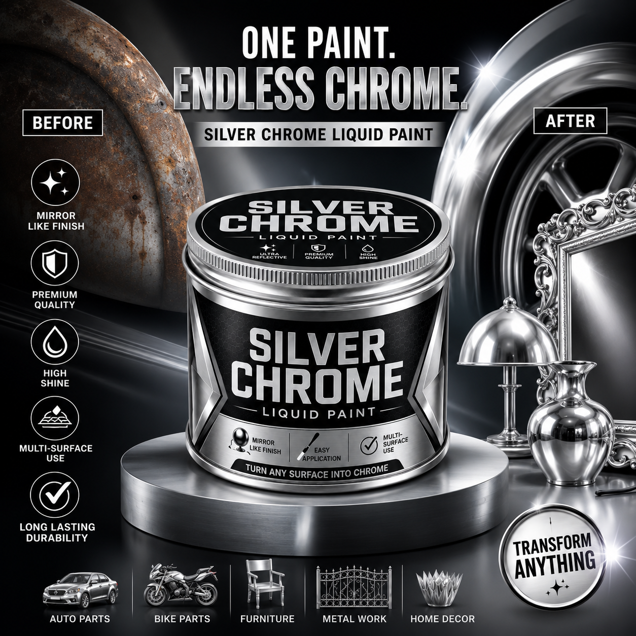 Silver Reflect Paint ✨50% OFF SALE🔥
