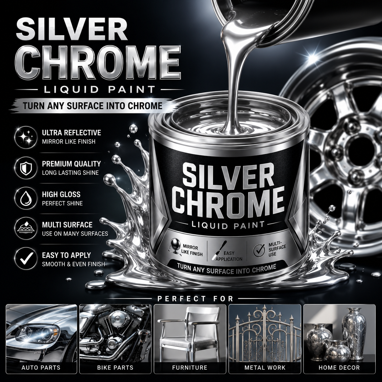 Silver Reflect Paint ✨50% OFF SALE🔥
