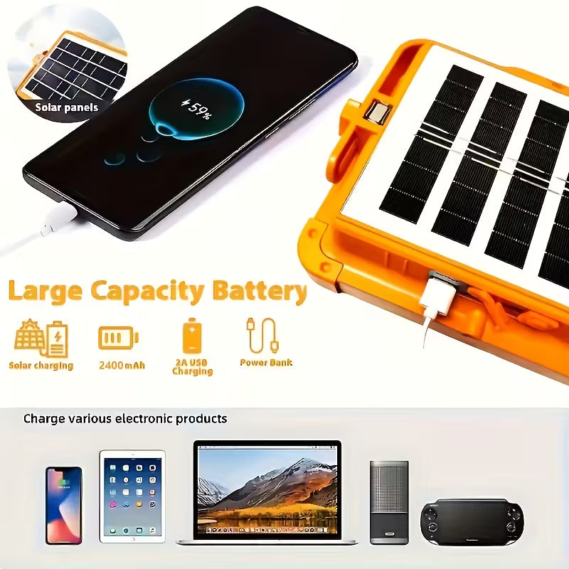 100 LED Solar Light