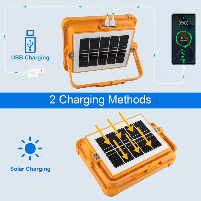 100 LED Solar Light